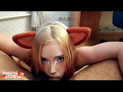 ❤️ Kitsune swallow dick and cum in her mouth ☑ Porno at us ❌❤